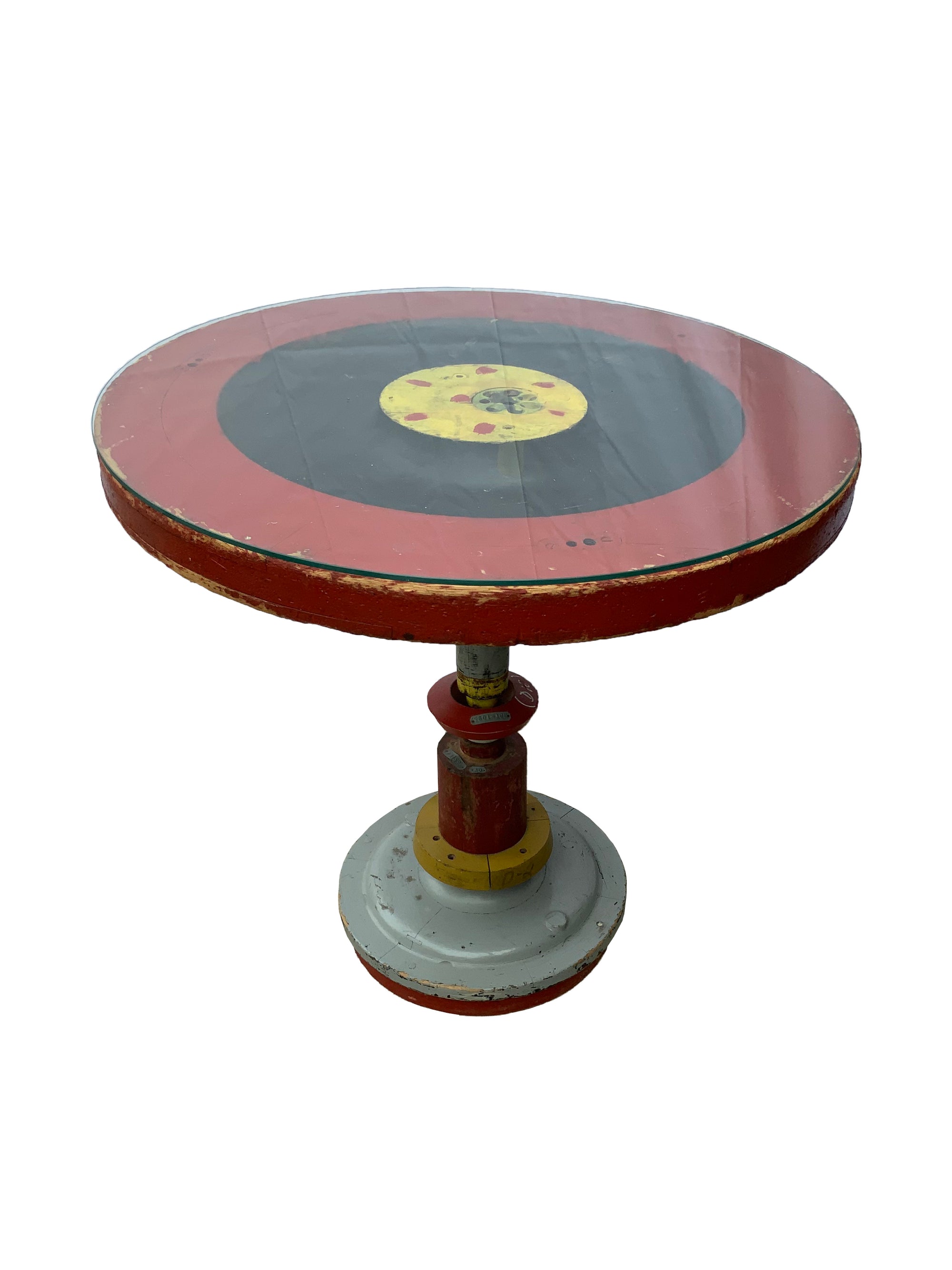 Antique Gear Table – Catherine Macfee Interior Design